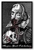 Zombie Shakespeare 24x36 Art Print Poster
