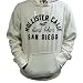 Brand New Hollister White San Diego Hooded Sweatshirt Hoody