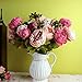 Seasofbeauty European Peony bouquets Decorative Silk Artificial Flowers Home Wedding Furnishing