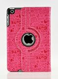 LiViTech(TM) Cute Lovely Cartoon Mamamia Happy Cover Case for Apple iPad Mini (Hot Pink)