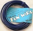 Fun Wire 22 Gauge Coil - Electra Blue