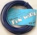Fun Wire 22 Gauge Coil - Electra Blue