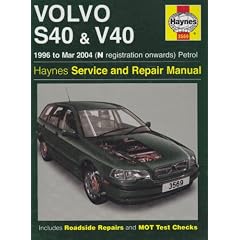 Volvo S40 and V40 Service and Repair Manual (Haynes Service and Repair Manuals)