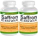 2 BOTTLES Saffron Extract 88mg 120 total capsules KRK SUPPLEMENTS