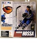 McFarlane Toys NHL Sports Picks Series 14 Action Figure Marian Hossa (Atlants Thrashers) Blue Jersey