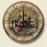 Grapevine Breeze ~ kitchen wall clock ~ code 024