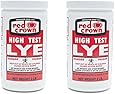 Red Crown Lye 2 lbs (2 Pack) - High Test Lye for Making Award-winning Handcrafted Soaps
