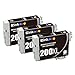 E-Z Ink Remanufactured Ink Cartridge Replacement for Epson 200XL, Compatible with XP-200 WF-2540 XP-300 WF-2530 XP-410 WF-2520 XP-400 XP-310 Printer, Black