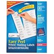 Avery Easy Peel Address Labels for Laser Printers, 1 x 2.625 Inches, White, Pack of 750 (05260)