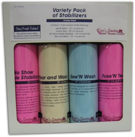Embroidery Stabilizer 4 Pack Kit 2005