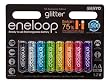Sanyo Glitter Ni-MH AA/Mignon Akkus 8er-Pack