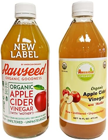 Apple Cider Vinegar, 9 Pack 16 Oz, Organic,raw, Unpasterized,with Mother, Kosher Glass