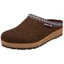 Haflinger GZ Clog,Chocolate,39 EU/Women's 8 M US/Men's 6 M US