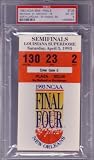 1993 NCAA Final Four Semifinals ticket graded PSA 8 NrMt-Mt (North Carolina & Michigan advance to Championship Game)