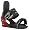 Salomon C Force Snowboard Bindings Black/Red Sz M/L