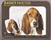 Basset Hound Mouse Pad and Coasters Set of Two Little Gifts
