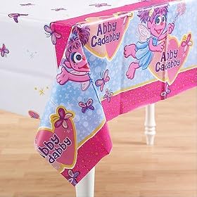 Abby Cadabby 54in x 96in Plastic Tablecover by Factory Card and Party Outlet