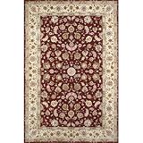 American Home Rug Co. SP015BRIY Premier Burgundy / Ivory Oriental Rug