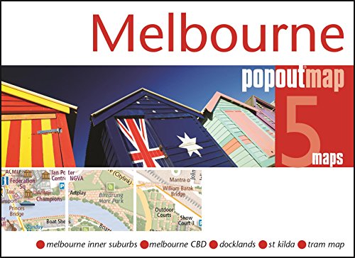 melbourne popout map popout maps