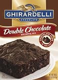 Ghirardelli Chocolate Brownie Mix, Double Chocolate, 18 Ounce Boxes (Pack of 12) by Ghirardelli Sale