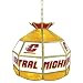 Tools & Hardware : Central Michigan University Glass Tiffany Hanging Lamp