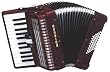 Hohner 26/48 Piano Accor Red