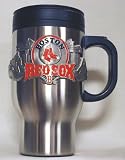 Boston Red Sox Stainless Steel & Pewter Travel Mug