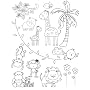 Mindy Terasawa Clear Stamps - Animals
