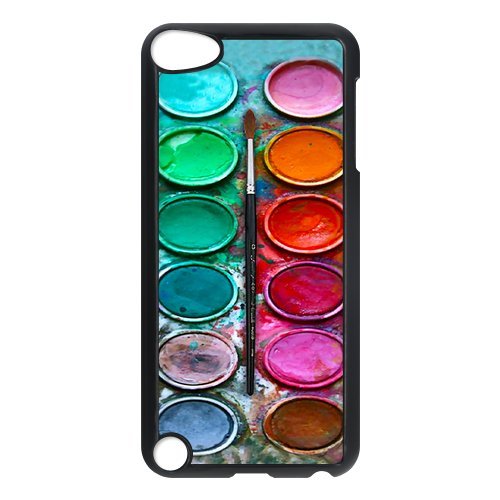 Watercolor Palette Protective Hard PC Back Fits Cover Case for iPod Touch 5, 5G (5th Generation)