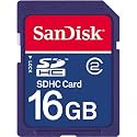16GB Sandisk SDHC Speicherkarte ( 16 GB SD SDHC) f&uuml;r Canon Digital IXUS 990 IS Digitalkamera + Rydges Card Speicherberechnung