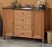 Mission Sink Cabinet Black Granite Light Cherry
