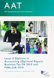 AAT qualifications and credit framework, for assessments from 1 September 2011. Level 4 Diploma in Accounting (optional paper). Business tax FA 2010 and F(no.2)A 2010