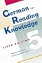 German for Reading Knowledge
