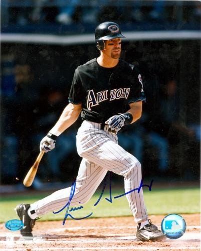 Luis Gonzalez Autographed/Hand Signed 8x10 Photo (Arizona Diamondbacks 2001 World Series Champion) I