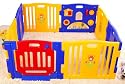 Aosom Baby Kids Plastic Playpen Room Divider 8 Panel