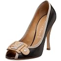 Casadei Women's 2737 Peep Toe Pump