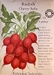 Radish Cherry Belle Certified Organic Heirloom Seeds 350 Seeds