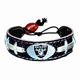Oakland Raiders Team Color NFL Football Bracelet