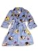 Gyrl Co - Toddler Girls Fleece Robe, Lt. Blue, Multi