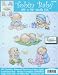 Tobin Baby 34 Inch x43 Inch Stamped Cross Stitch Quilt – Baby Bears