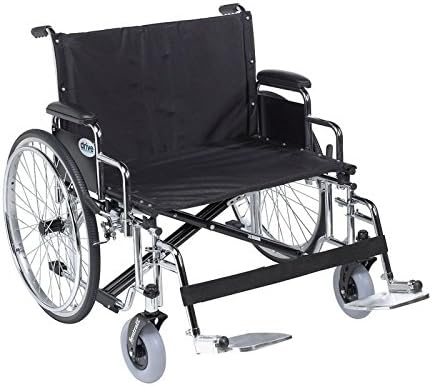 Sentra EC Heavy Duty Extra Extra Wide Wheelchair w/Detachable Desk Arm NEW