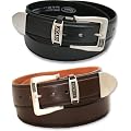 Leather Belt - Casual Jeans Belt - Black or Brown - New