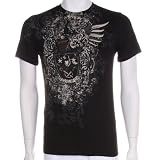 "JiPPiJ" Historic Gorgeous Crest Short Sleeve Crew Neck Printed Cotton Adult Mens Fashion T-Shirt - New !