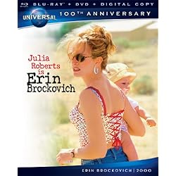 Erin Brockovich [Blu-ray + DVD + Digital Copy] (Universal's 100th Anniversary)