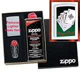 Royal Flush Zippo Lighter Gift Set