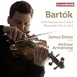 Sonates Pour Violon N�1 & N�2 - Rhapsodies N�1 & N�2 - Andante, Bb26b