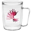 Graceful Dancers 18 oz Insulated Coffee Mug, Clear