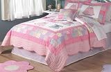 Flower Burst- Full / Queen Quilt with 2 Shams