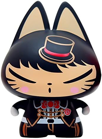 ZHUAIMAO 2 Pieces : Gentleman, Pink Lady Vinyl Action Figures