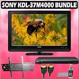 Sony Bravia M-Series KDL-37M4000 37in. 720P LCD HDTV + Sony DVD Player w/ Wall Mount Accessory Kit